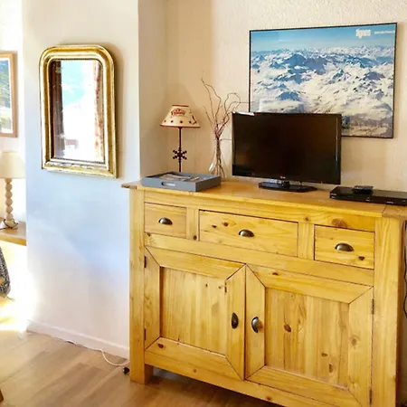 3 Pieces Skis Aux Pieds Avec Parking, Wifi Inclus, Val Claret Apartment